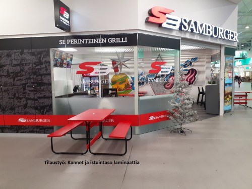 mittatilaus pöytäpenkki